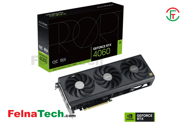 ASUS ProArt GeForce RTX 4060 OC Edition 8GB GDDR6 Graphics Card