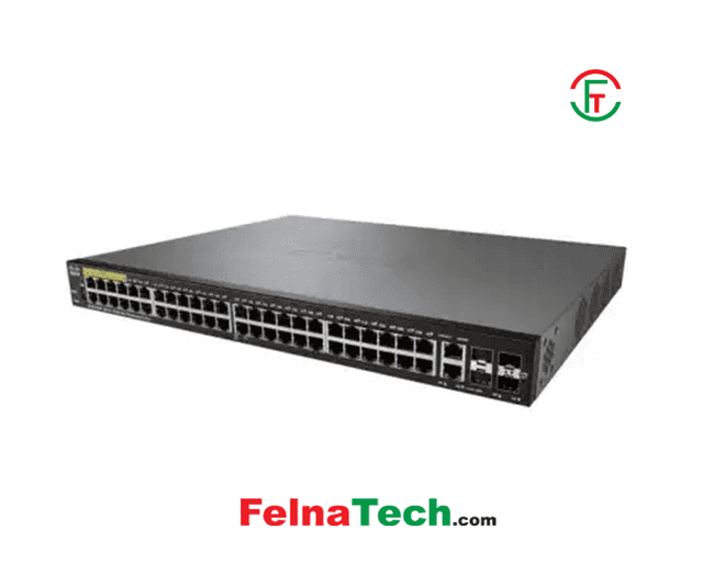 Cisco SF350-48P-K9-EU 48-Port 10/100 Managed PoE Network Sw