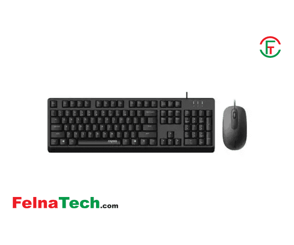 Rapoo X130 PRO Wired Keyboard And Mouse Combo
