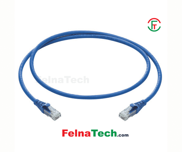 R&M CAT6 U/UTP 4P LSZH 2 Meter Blue Patch Cord