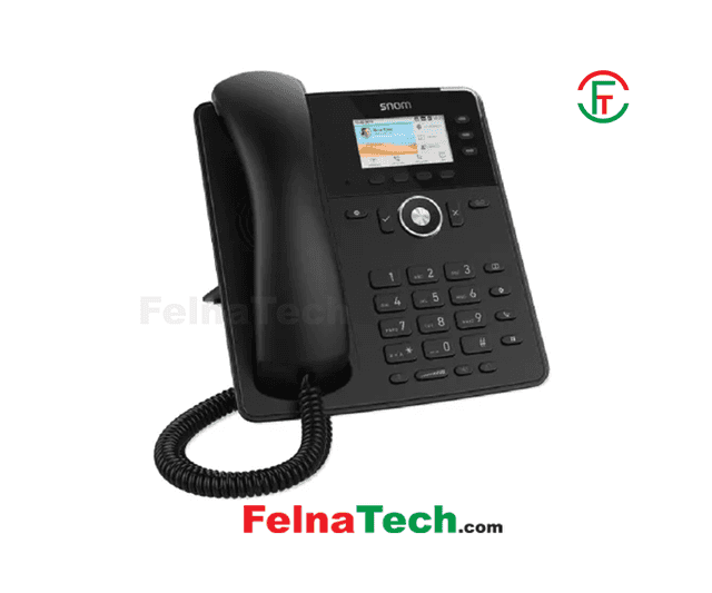 Snom D717 PoE Desk IP Phone Set